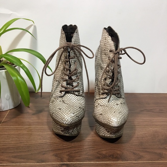 TOPSHOP Animal Print Shoes - Picture 3 of 6